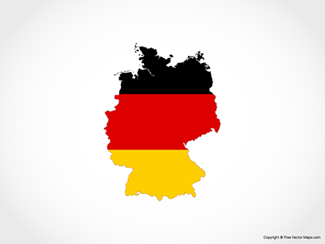 Vector Maps Of Germany Free Vector Maps