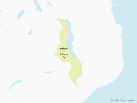 Map of Malawi