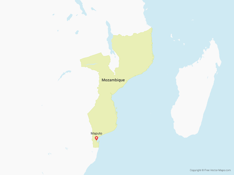 Map of Mozambique