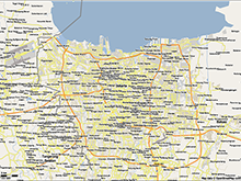 Map of Jakarta