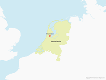 Map of Netherlands