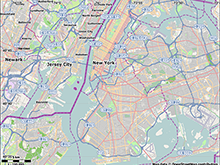 Map of New York City